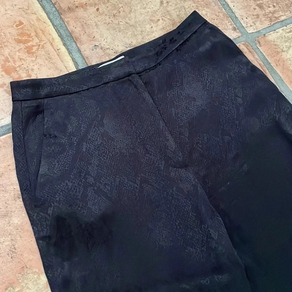 H&M Black Wide Leg Pants